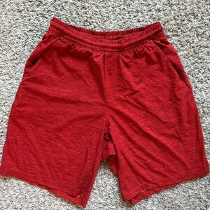 Lululemon Pace Breaker Athletic Shorts 9” Red